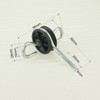 KATSU Electric Fence Gate Handle Insulators 10X Pack, Galvanised Heavy