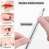 Unaone [2 Pack] Lip Brush for Lipstick, Retractable Lip Brushes,