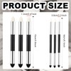 6Pcs Blending Stumps Sponge Pen Double Headed Oil Pastels Blending