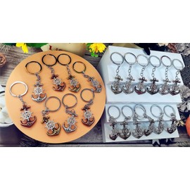 Roaqua (Classroom Students Gifts) 20 Packs anchor Bulk Small Mini Prize,Little Party favors For Boys,Small Packback Décor