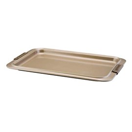 Anolon Bronze Nonstick Baking Sheet / Cookie Sheet / Cookie Pan with grips - 10 Inch x 15 Inch, Brown