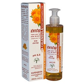 DAN Pharm CALENDULA Herbal Treatment Liquid Soapless Soap for facial skin washing. FACIAL SKIN CLEANSING & MAKEUP REMOVAL For daily face wash, for all skin types