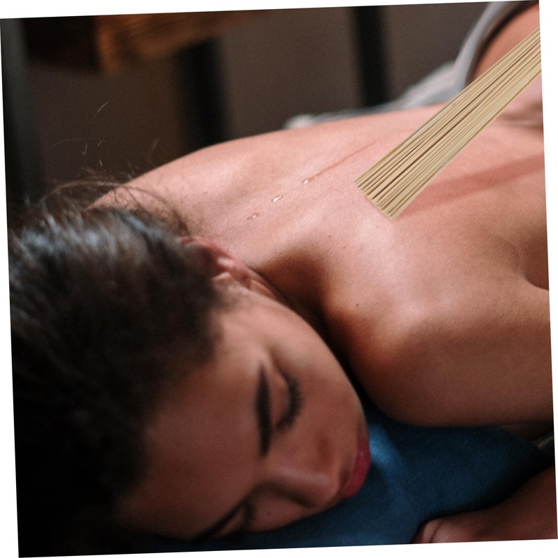 KOMBIUDA Beating Tail Hole Bamboo Massaging Rod Back Tools Immune