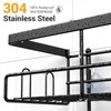AKTECKE Shower Caddy Hanging Bathroom Organizer: Rustproof Shower Shelf for