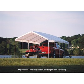 ShelterLogic SuperMax All Purpose Outdoor 12 x 26-Feet Canopy Replacement Cover for SuperMax Canopies (Cover Only, Frame Not Included)