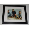 Framed Jaws 1975 Promo Print Brody, Hooper and Quint on the ORCA 14"x17"