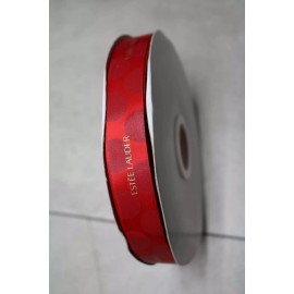 Estee Lauder RARE Genuine Red Polka Dot Wrapping Gift Ribbon 7/8" x 100yd Spool
