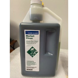 Ecolab 61248561 Market Clean Alkaline Daily Floor Cleaner 64 oz