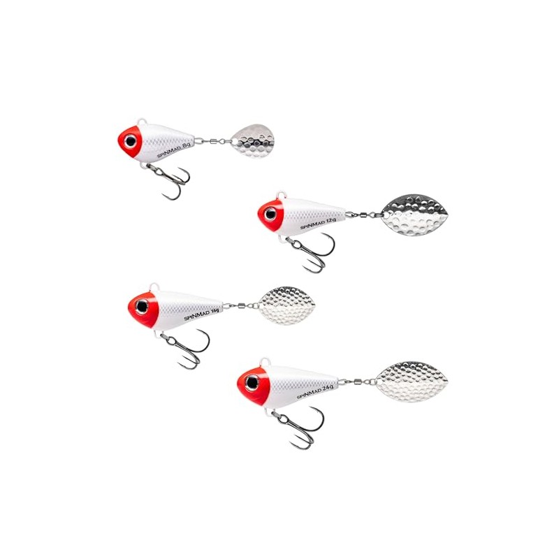 SpinMad Jigmaster 24g/jig spinner//Tail spinner//Various Colours to choose from
