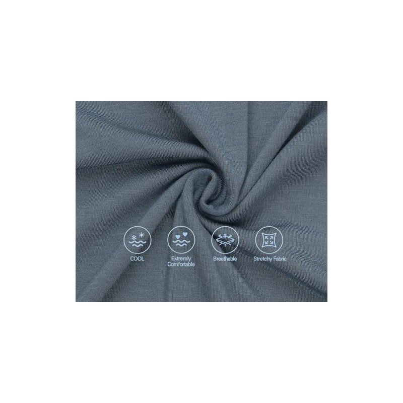 GUISBY - Conjunto de pijama de bambú para niños y