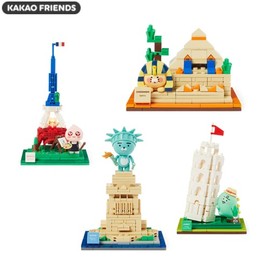KAKAO FRIENDS Land Mark Brick Figure 1Set, Type:CHOONSIK