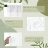 TOAOFY 5x10ft White Backdrop Curtains White Tulle Wrinkle Free Background