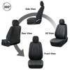 Truckiipa 2 Front Tacoma Seat Covers Leather Car Seat Covers