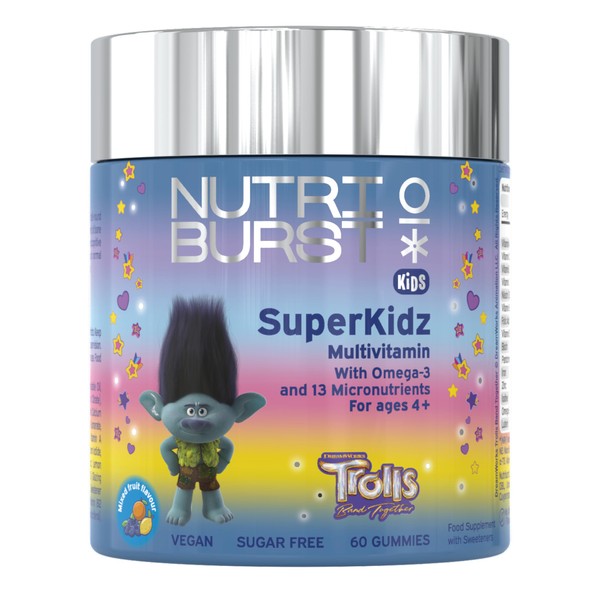 Nutriburst SuperKidz - Chewable Multivitamin for Health, Growth & Development