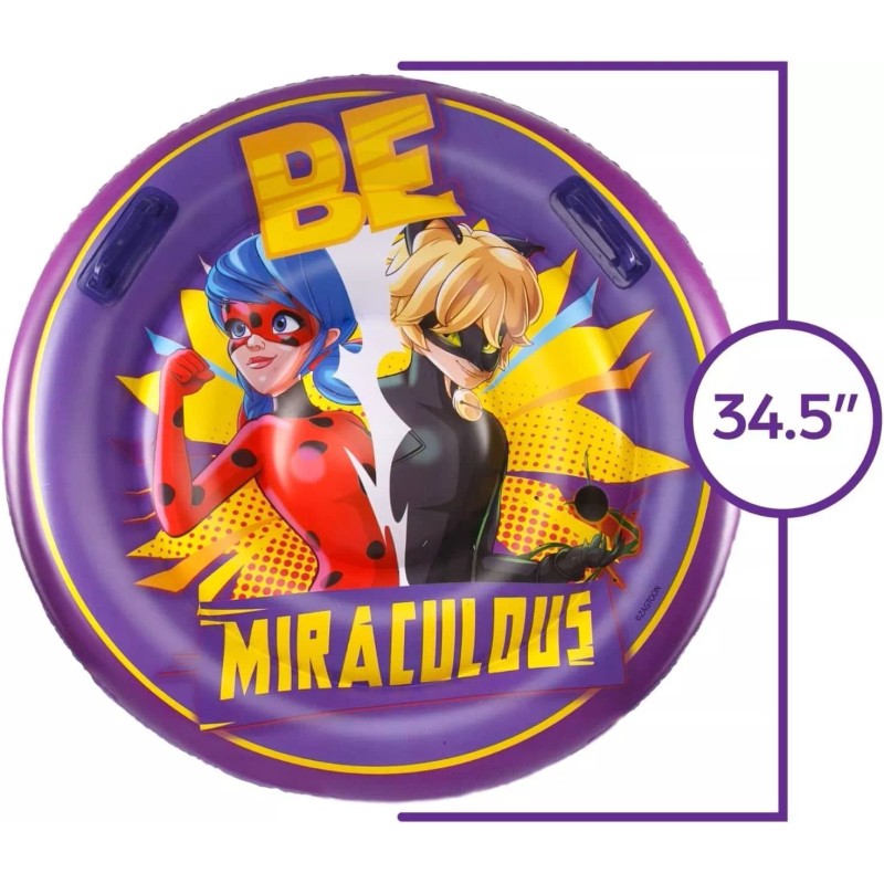 Mighty Mojo Miraculous Ladybug & Cat Noir Pool Float Inflatable