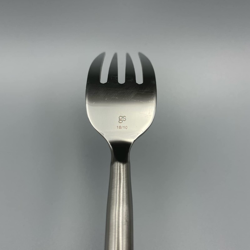 Gourmet Settings Exotique Platinum 18/10 Stainless Dinner Fork (Set of