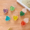 ICYANG 50-Pack Heart Shaped Jello Shot Cups, 1.5 Oz Clear