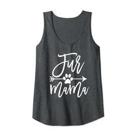 Womens Fur Mama Dog and Cat Mom Furmama Tank Top