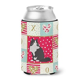 Caroline's Treasures CK5781CC Ragamuffin Cat Love Can or Bottle Hugger Cooler Washable Drink Sleeve Collapsible Beverage Insulated Holder, Can Hugger, Multicolor