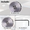 XTPTFABS SV08355 Blower and Light Knob(1* Blower knob, 1* Light