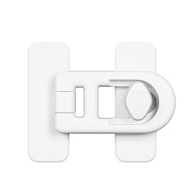 NORXUAZE Child Proof Cabinet Locks,Cabinet Locks Baby Proofing for Drawers, Fridge, Dishwasher, Microwave Oven, Cabinet Kitchen System with Strong Adhesive Tape，2Pack