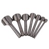 Baitaihem 7 Pcs Leather Craft Tools Half-round Cutter Punch Strap