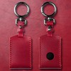 Tukellen for Mazda Leather Key Fob Cover with Keychain Compatible