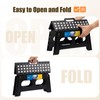 Korpai 9" Folding Step Stool for Adults and Kids 15-Inch