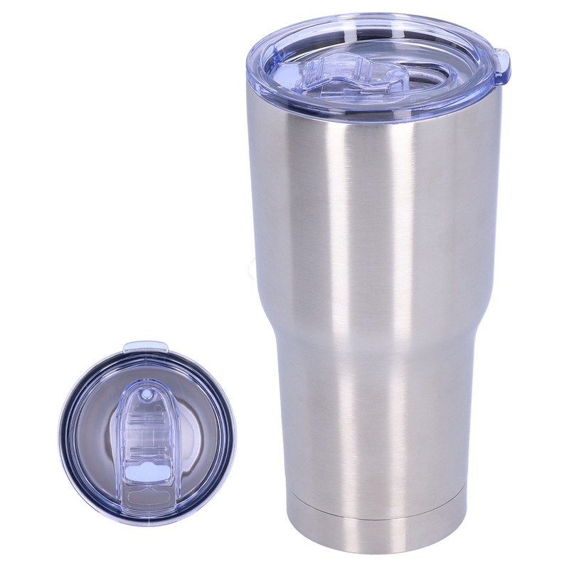 2‑Layer 30oz Vacuum Cup with Lid Reusable Stainless Steel Insulation