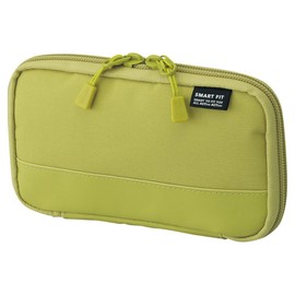 Lihit Labs Compact Pen Case, Smart Fit, Actact, yellow-green