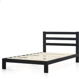 Simple Modern Bedframe: Ol' Reliable - Size: Black Full, Ships From: United States