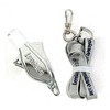 Multi-purpose Sports Referee & Safety Whistle Club Silver