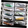 SUPVOX Swimbait Bionic Plastic Lure 3D Eyes Realistic Fish Shape