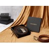 Ratchet Belts for Men 2 Pack - 1 3/8" Leather