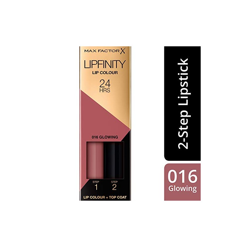 Max Factor Lipfinity Lip Stick, No.16 Glowing, 0.14 Ounce