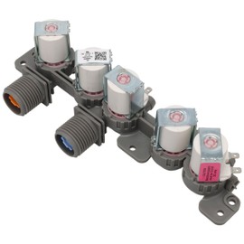 Supplying Demand AJU73213301 Washer Water Inlet Valve Assembly Replaces 5221EA1008F, AJU75152601