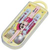 Skater TACC2AG-A Crayon Shin-chan Trio Set, Chopsticks Spoon, Fork, 23,
