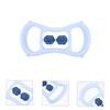FOMIYES Yoga Massage Roller Compact Yoga Training Ring Back Neck