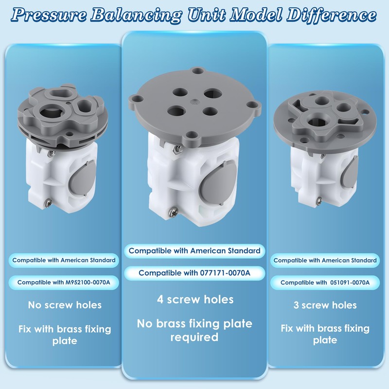 Dreyoo 1 Pack Pressure Balancing Unit Compatible with American Standard