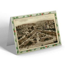 CHRISTMAS CARD - Vintage Wales - Mostyn Street, Llandudno (e)
