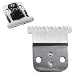 Professional Replacement Blades #32105 for Pro Li Trimmer D7#32655 D8#32400, Carbon Steel Fixed Blade with Ceramic Moving Blade, Compatible with Andis SlimLine Pro Li Hair Trimmer (Silver)