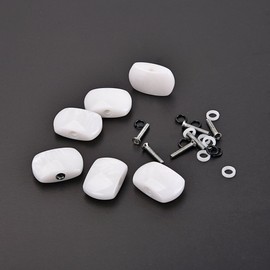 Alnicov Pack Of 6 Pairs Of Classical Guitars, Tuners, Tuners, Mechanics, Buttons, Handle, Cap, Musical Instruments Color #2