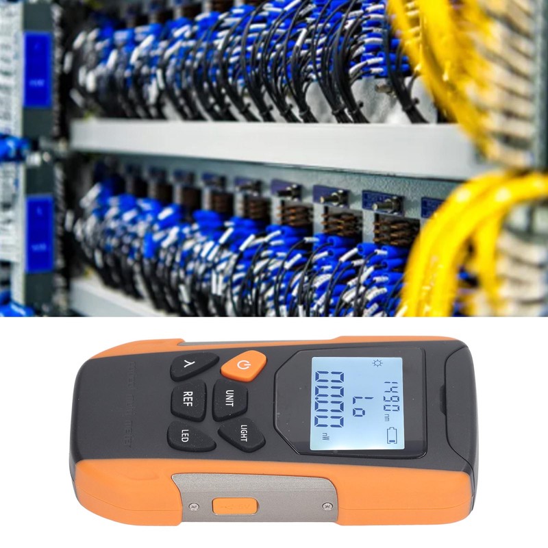 Optical Fiber Power Meter High Accuracy ‑70 to +10 Mini