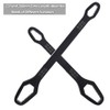 Saipe 2pcs Multifunctional Wrench Set Self Adjustable Wrench Universal Double