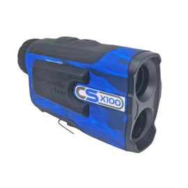 Custom Art Golf GPS Magnetic Range Finder - 700 Yards Laser Rangefinder with Magnet Slope 7X Magnification American Unique Style (Blue Smokin')