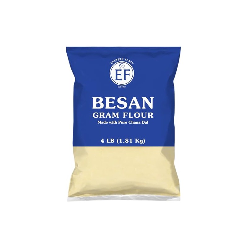 Eastern Feast - Besan, Fine Gram Flour, 4 LBS (1.81