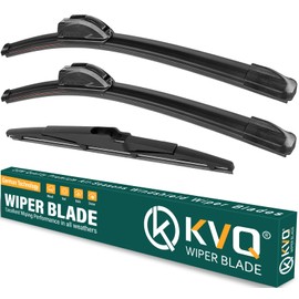 KVQ KVQ Windshield Wiper Blades Replacement for Hyundai Santa Fe 2013-2018 Santa Fe XL 2013-2019,Original Equipment Replacement Front Rear Wiper Blade Set - 26" 14" 13" (Set of 3)