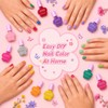 Kids Nail Polish Set, 18 Colors Non Toxic Water Based