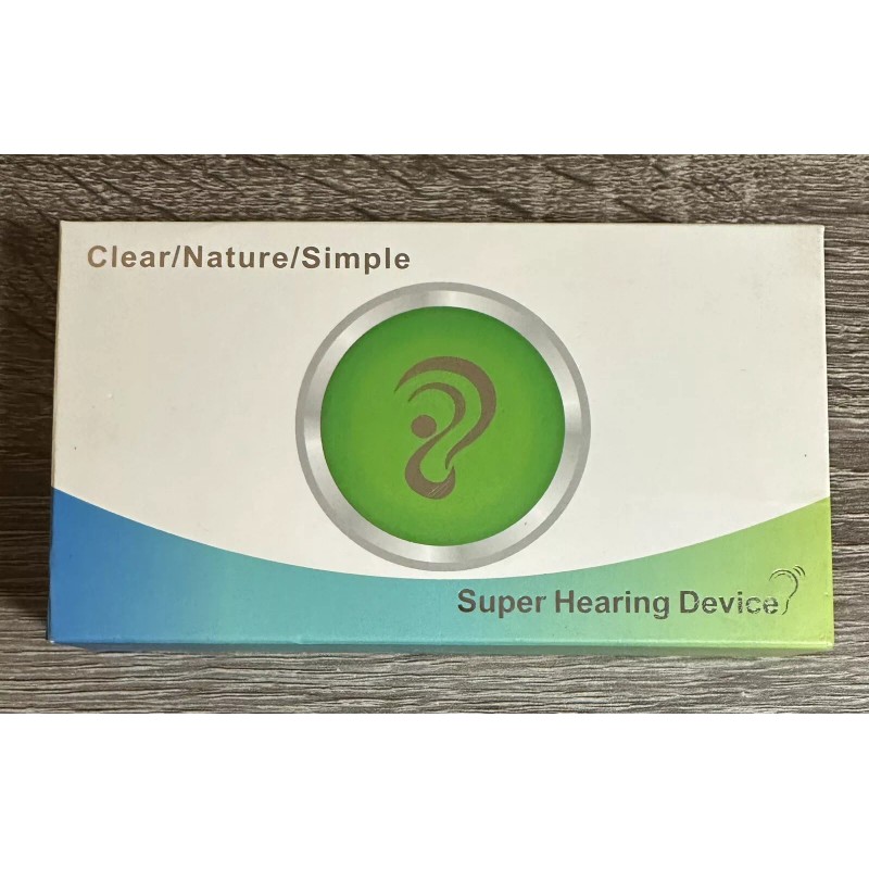 Clear Nature Simple SUPER HEARING DEVICE NIB