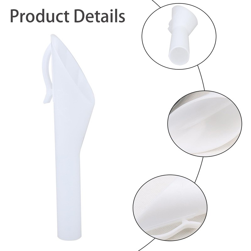 2Pcs Fuel Funnel, Diesel Funnel with A Brush, Capless Plastic